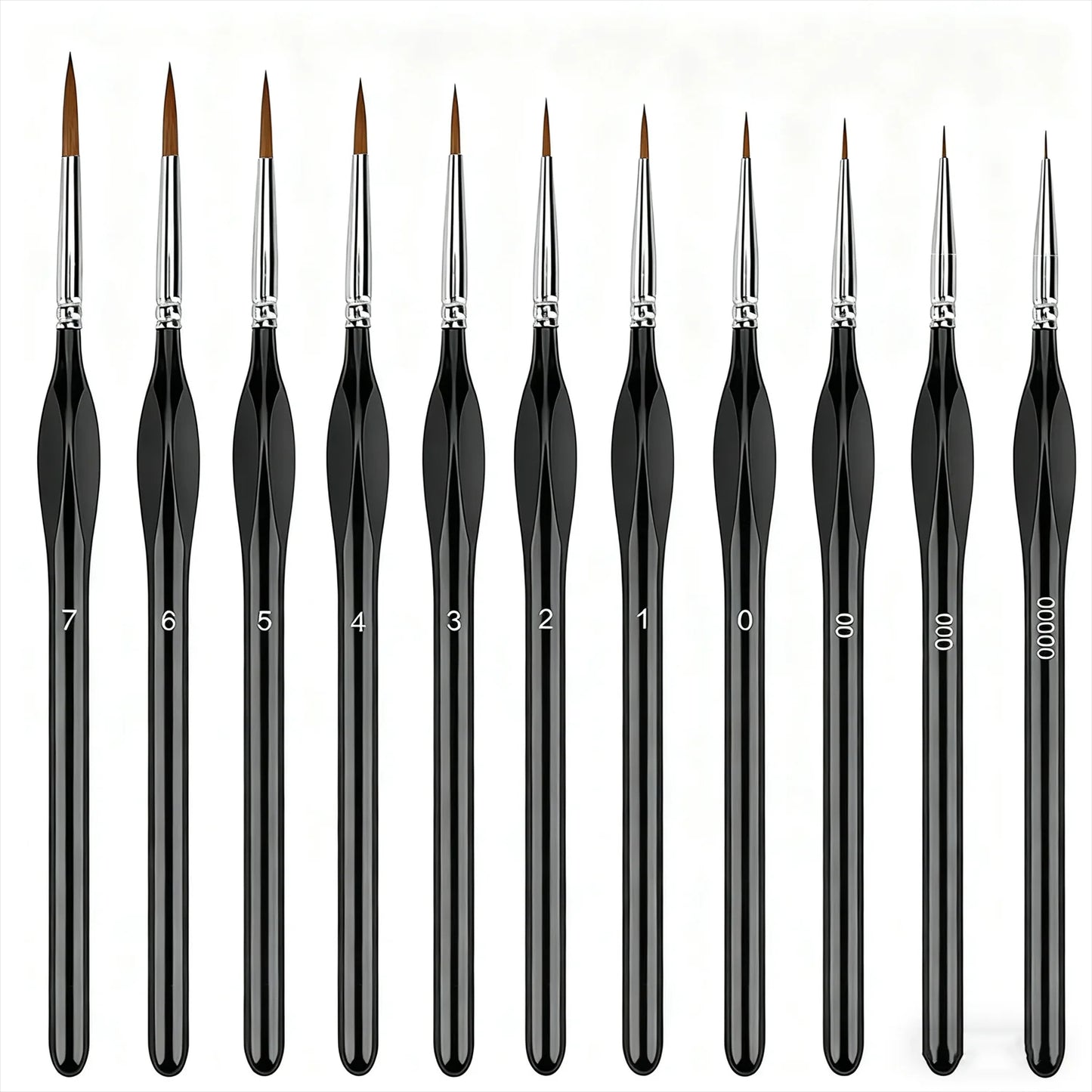 Professional Detail Brushes (Set Of 11)