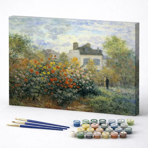 The Artist's Garden at Argenteuil, Claude Monet