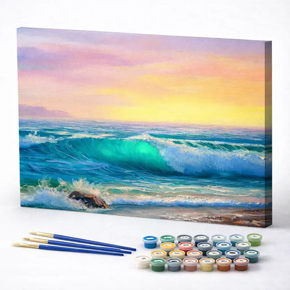 Pastel Ocean Wave