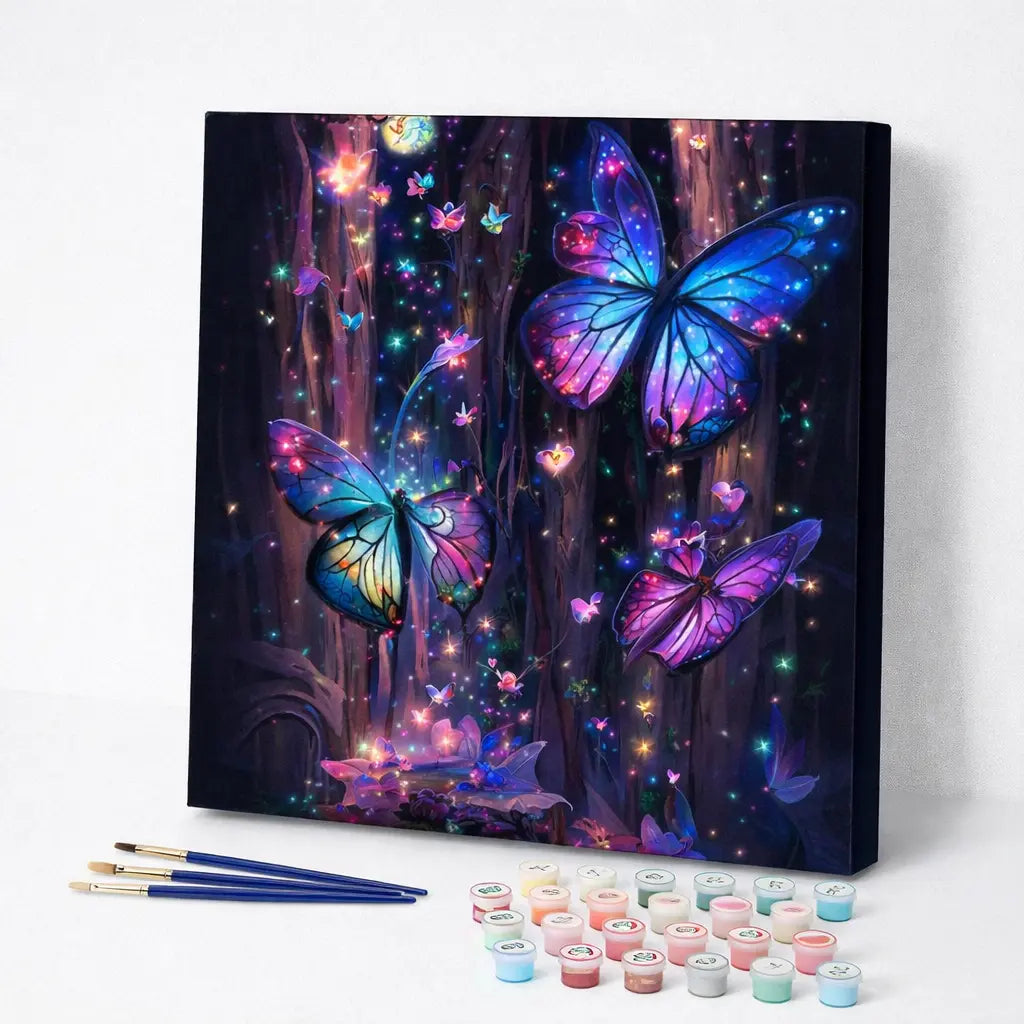 Enchanted Butterfly Forest