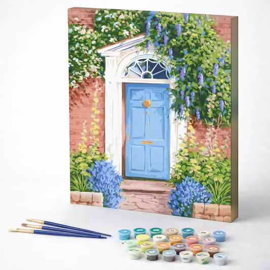 Blue Garden Door