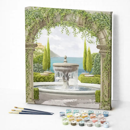 Seaside Garden Fountain