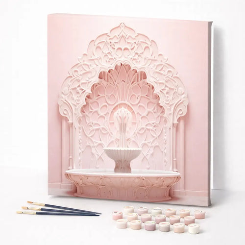 Ornate Blush Fountain