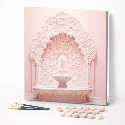 Ornate Blush Fountain