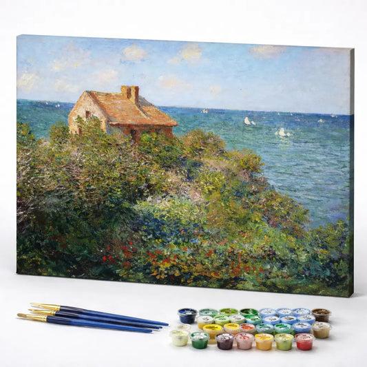 Fisherman’s Cottage at Varengeville, Claude Monet