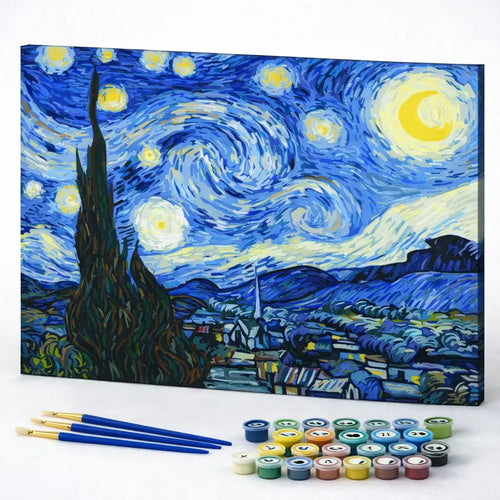The Starry Night, Vincent van Gogh