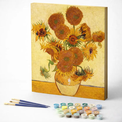 Van Gogh Inspired Sunflowers
