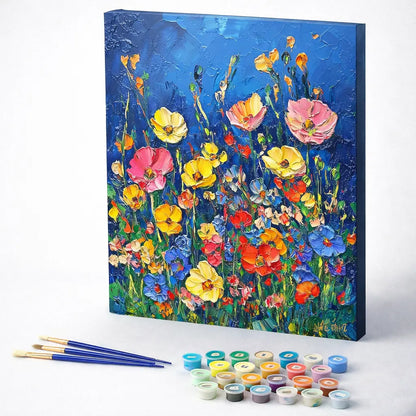 Blue Wildflower Meadow