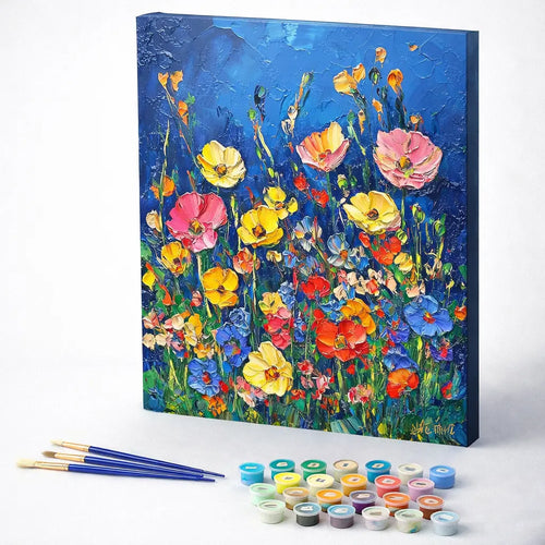 Blue Wildflower Meadow